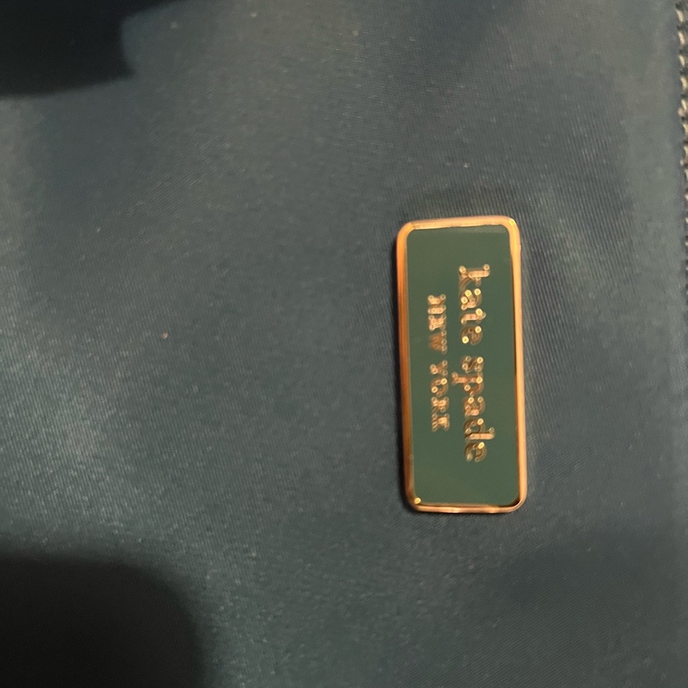 Kate Spade peacock blue Tote Bag